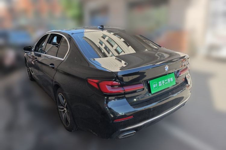 Used BMW 5 Series 2022 530Li Leading Luxury Package Rear Left 45 Deg
