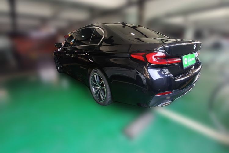 Used BMW 5 Series 2022 Restyled 525Li M Sport Package Rear Left 45 Deg