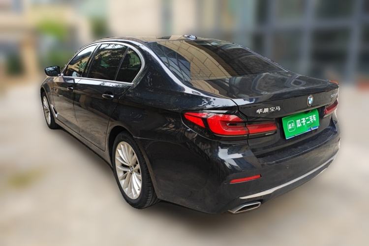 Used BMW 5 Series 2022 Restyled 525Li M Sport Package Rear Left 45 Deg