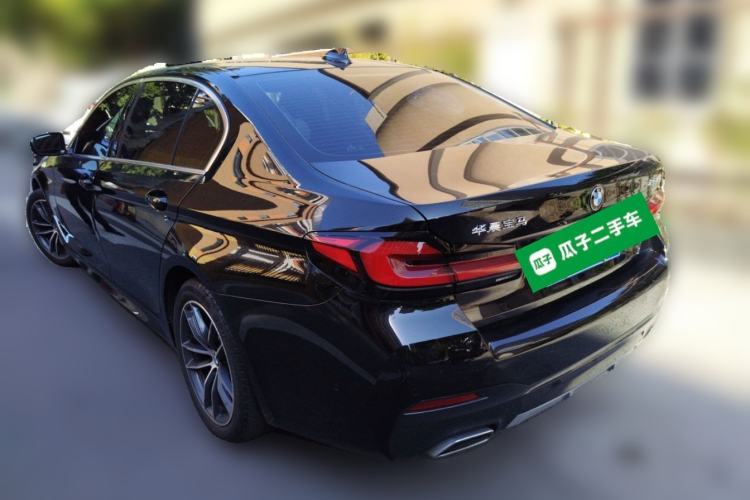 Used BMW 5 Series 2022 Restyled 525Li M Sport Package Rear Left 45 Deg