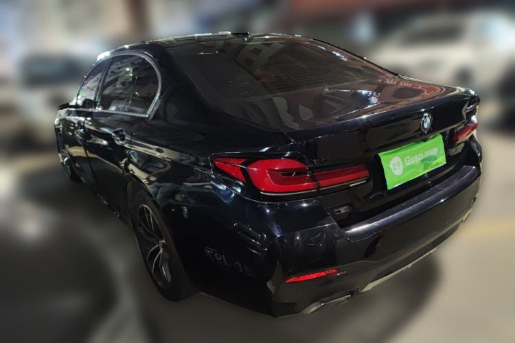 Used BMW 5 Series 2022 525Li M Sport Package Rear Left 45 Deg