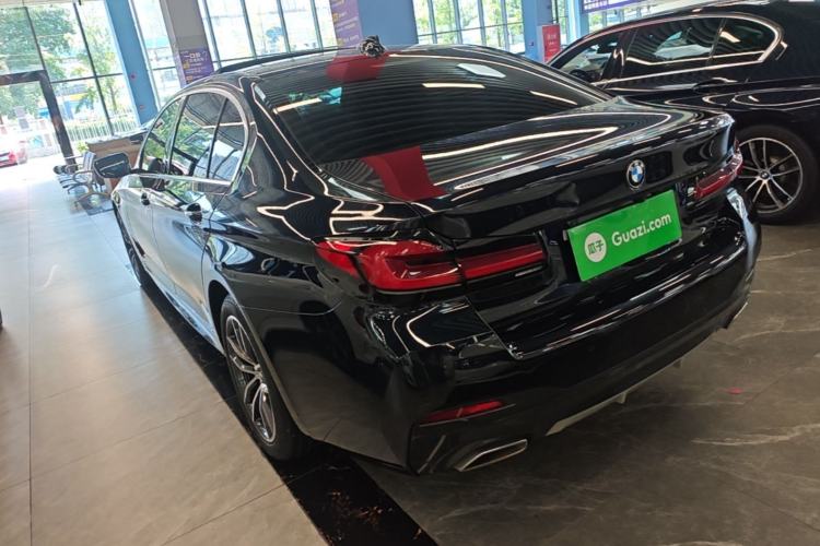 Used BMW 5 Series 2022 Restyled 525Li M Sport Package Rear Left 45 Deg