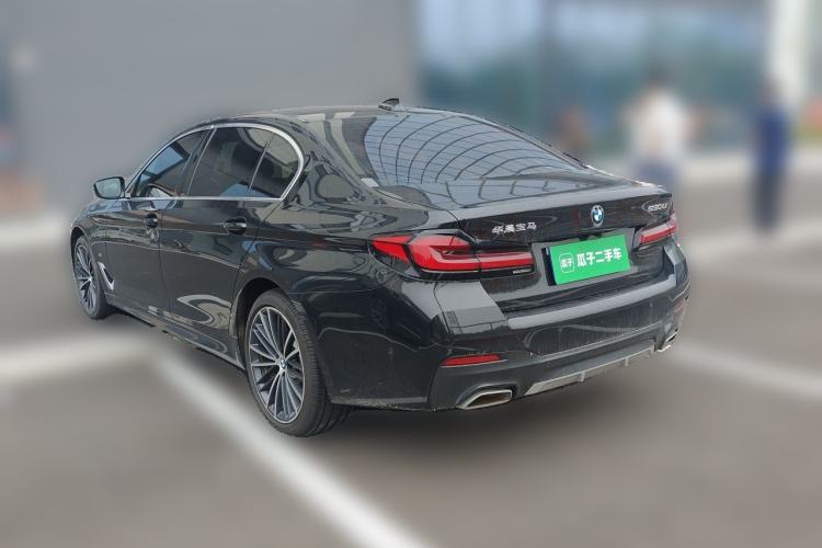 Used BMW 5 Series 2022 530Li Leading Model M Sport Package Rear Left 45 Deg