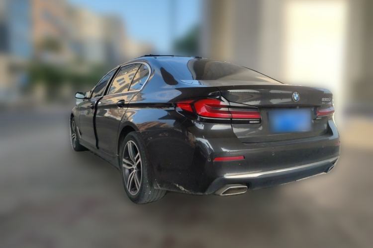 Used BMW 5 Series 2022 530Li Leading Luxury Package Rear Left 45 Deg