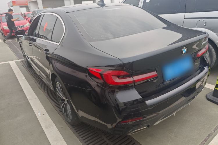 Used BMW 5 Series 2022 Restyled 530Li Leading Edition M Sport Package Rear Left 45 Deg