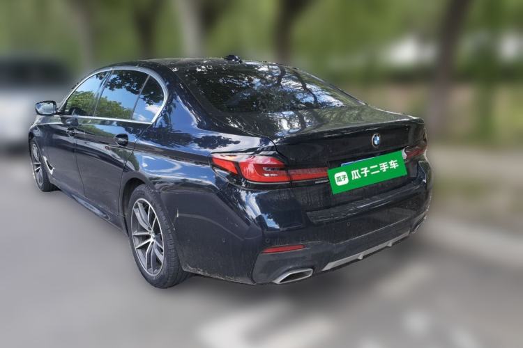 Used BMW 5 Series 2022 Restyled 525Li M Sport Package Rear Left 45 Deg