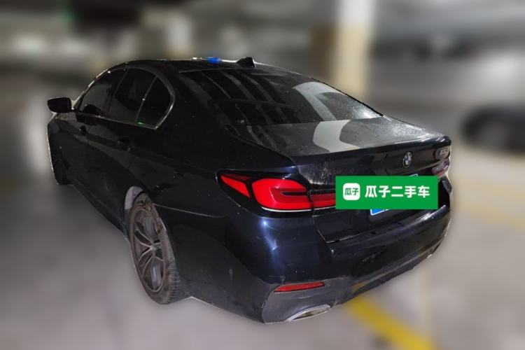 Used BMW 5 Series 2022 525i M Sport Package Rear Left 45 Deg