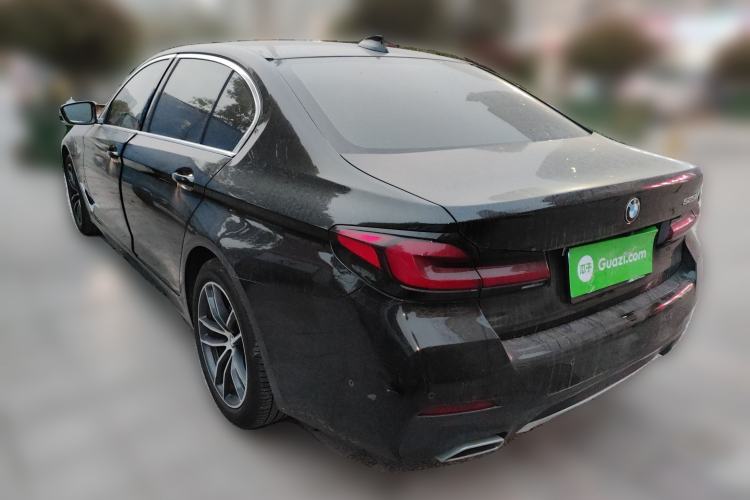 Used BMW 5 Series 2022 Second Facelift 525Li M Sport Package Rear Left 45 Deg