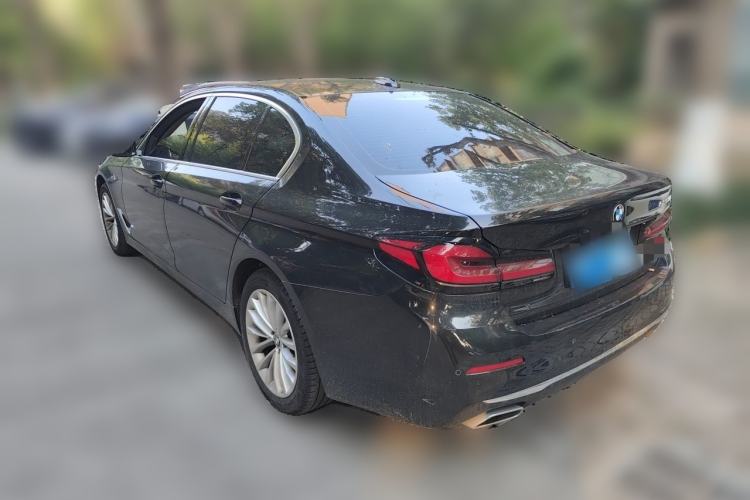 Used BMW 5 Series 2022 525Li Luxury Package Rear Left 45 Deg