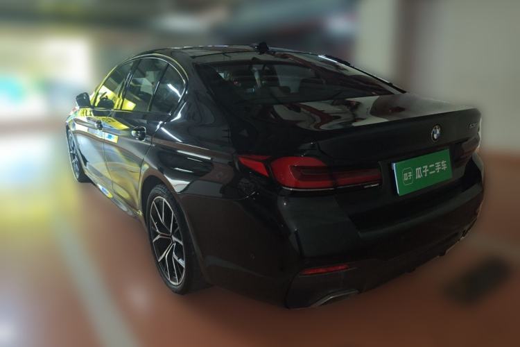 Used BMW 5 Series 2022 Second Facelift 530i M Sport Package Rear Left 45 Deg