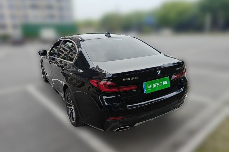 Used BMW 5 Series 2022 Restyled 525Li M Sport Package Rear Left 45 Deg
