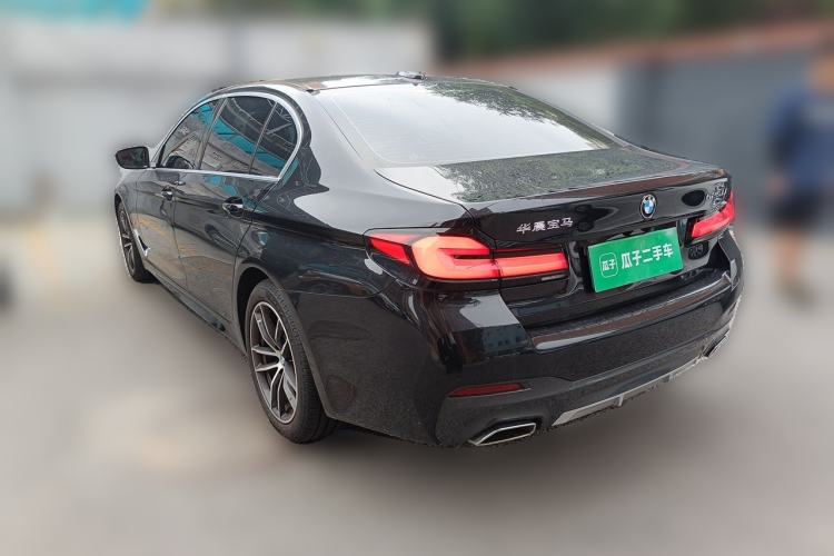 Used BMW 5 Series 2022 Restyled 525Li M Sport Package Rear Left 45 Deg