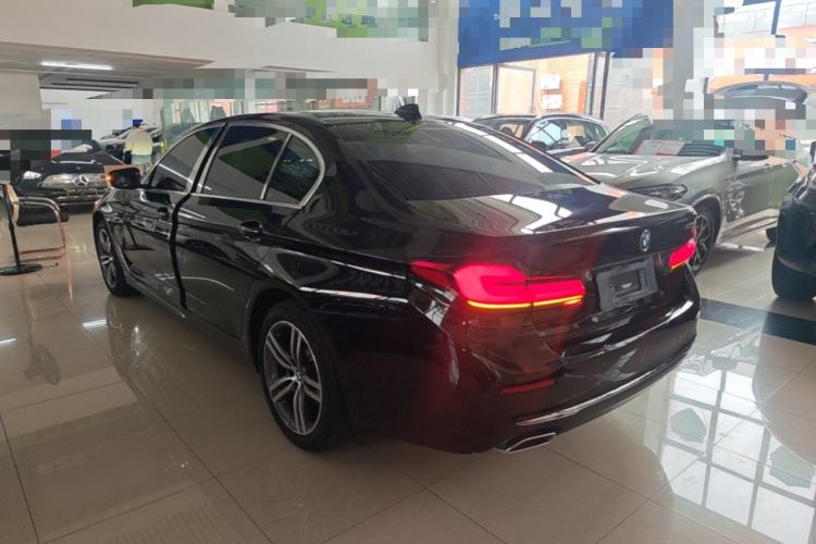 Used BMW 5 Series 2022 Updated 530Li Leading Edition Luxury Package Rear Left 45 Deg