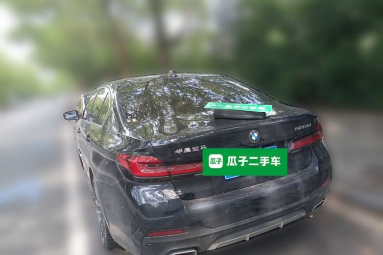 Used BMW 5 Series 2022 Restyled 525Li M Sport Package Rear Left 45 Deg
