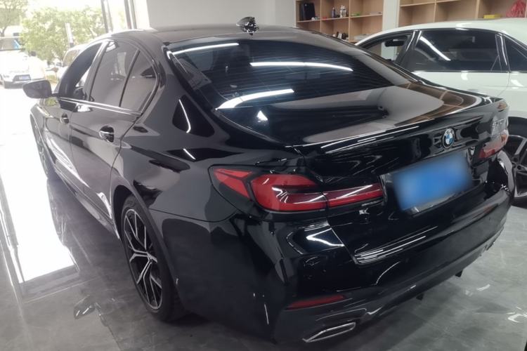 Used BMW 5 Series 2022 Second Facelift 530i M Sport Package Rear Left 45 Deg