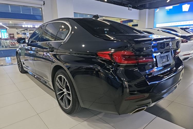 Used BMW 5 Series 2022 Restyled 525Li M Sport Package Rear Left 45 Deg