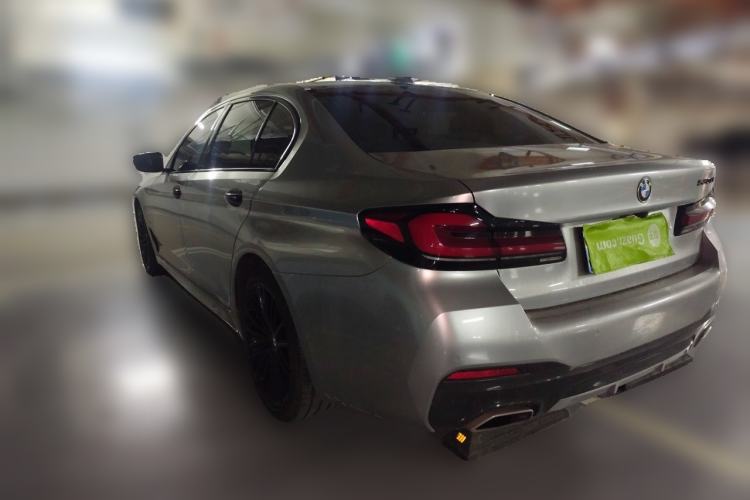Used BMW 5 Series 2022 Restyled 530Li Leading Edition M Sport Package Rear Left 45 Deg