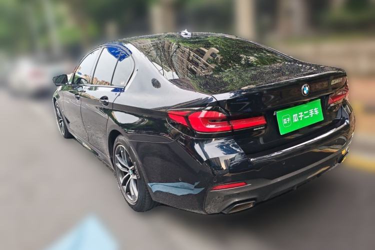 Used BMW 5 Series 2022 Second Facelift 525i M Sport Package Rear Left 45 Deg