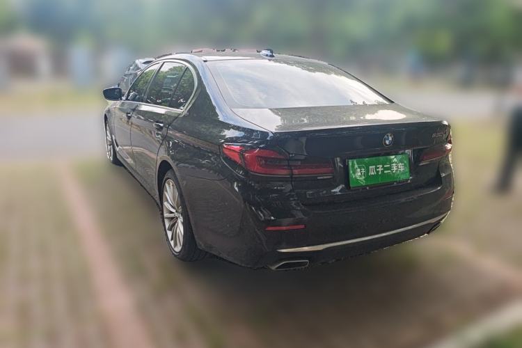 Used BMW 5 Series 2022 Updated 530Li Luxury Edition Premium Package Rear Left 45 Deg