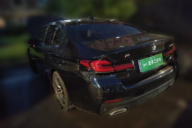 Used BMW 5 Series 2022 Second Facelift 525i M Sport Package Rear Left 45 Deg