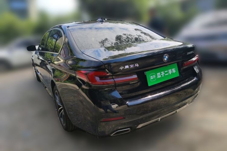 Used BMW 5 Series 2022 Restyled 525Li M Sport Package Rear Left 45 Deg