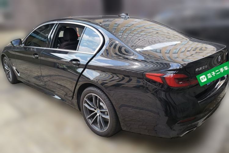 Used BMW 5 Series 2022 Restyled 525Li M Sport Package Rear Left 45 Deg