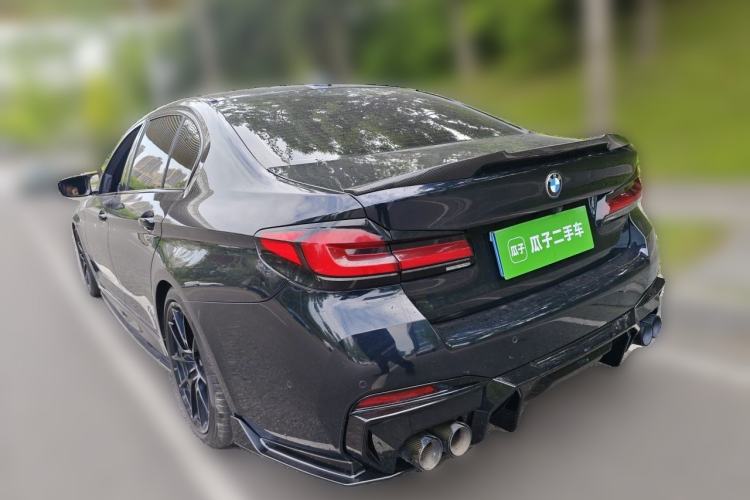 Used BMW 5 Series 2022 Updated 530Li Leading Edition Luxury Package Rear Left 45 Deg