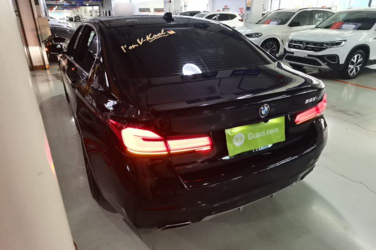 Used BMW 5 Series 2022 Second Facelift 525Li M Sport Package Rear Left 45 Deg
