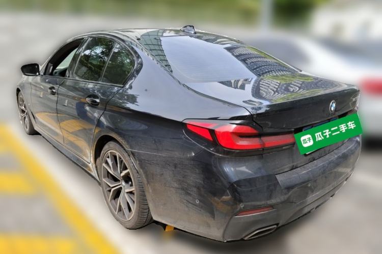Used BMW 5 Series 2022 530i M Sport Package Rear Left 45 Deg