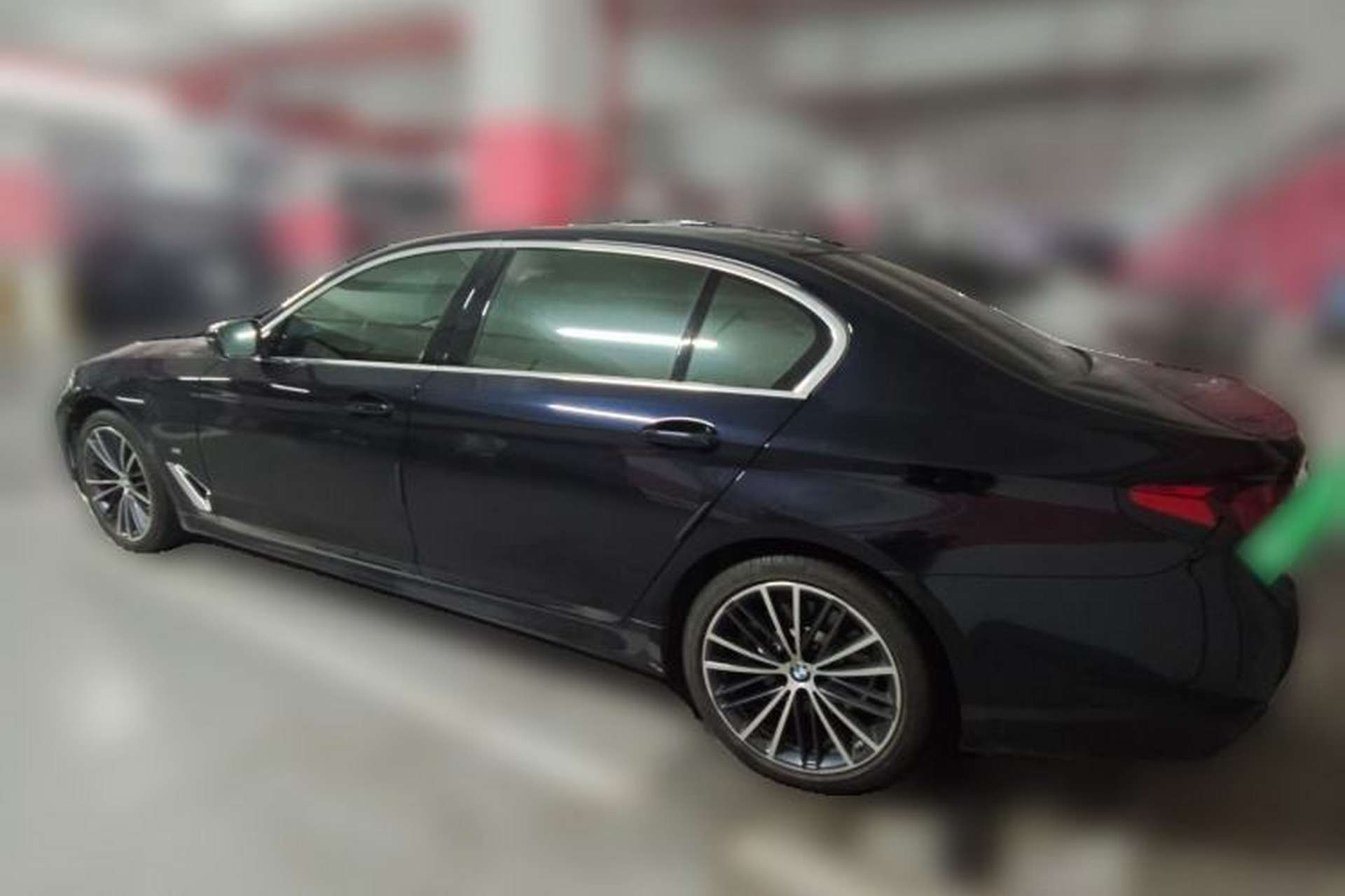 Used BMW 5 Series 2022 Restyled 530Li Leading Edition M Sport Package Rear Left 45 Deg