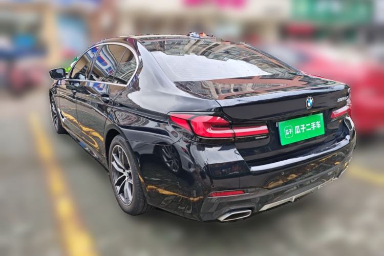 Used BMW 5 Series 2022 Restyled 525Li M Sport Package Rear Left 45 Deg