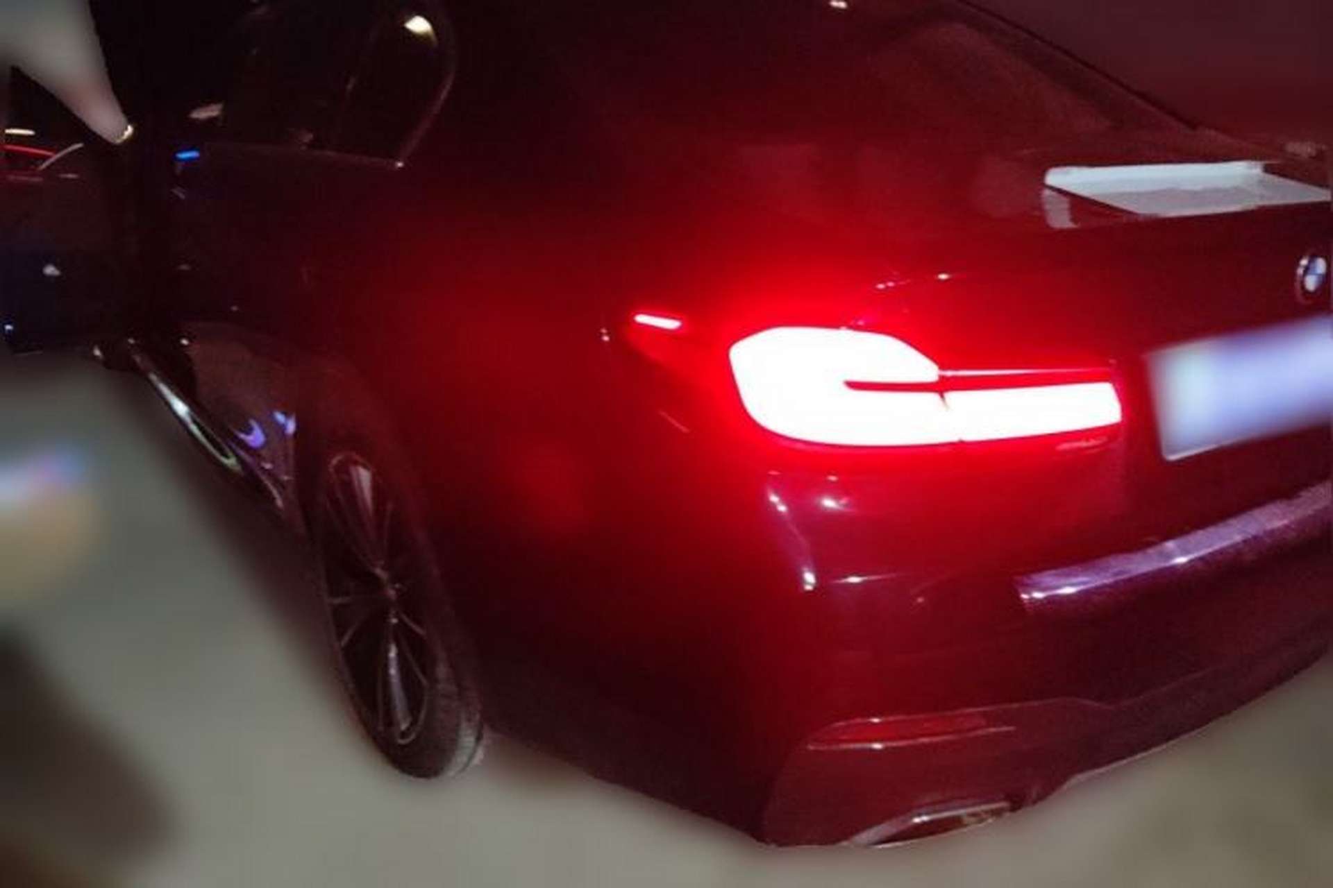 Used BMW 5 Series 2022 Second Facelift 530Li Leading Edition M Sport Package Rear Left 45 Deg