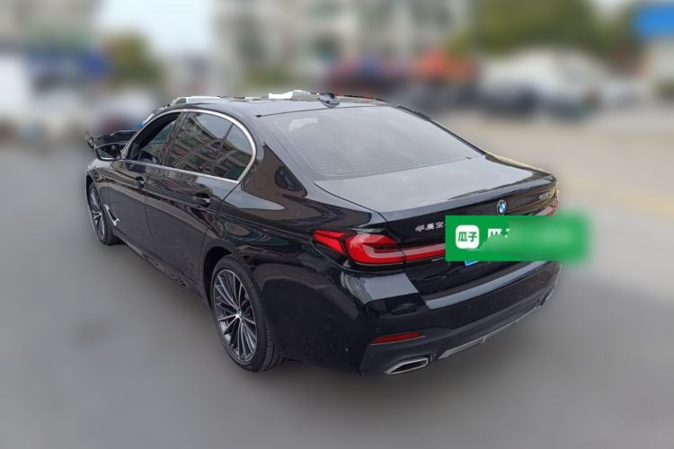 Used BMW 5 Series 2022 Second Facelift 530Li Leading Edition M Sport Package Rear Left 45 Deg