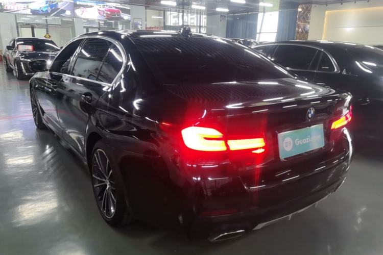 Used BMW 5 Series 2022 530Li Leading Model M Sport Package Rear Left 45 Deg