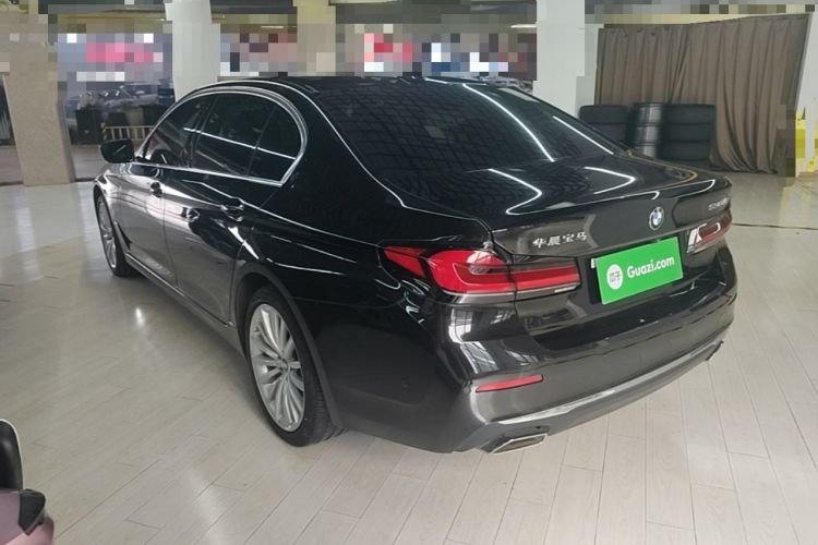 Used BMW 5 Series 2022 Second Facelift 530Li Luxury Edition Premium Package Rear Left 45 Deg