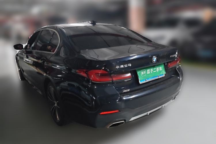 Used BMW 5 Series 2022 Revised Version 530Li xDrive M Sport Package Rear Left 45 Deg