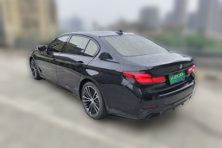 Used BMW 5 Series 2022 530Li Leading Model M Sport Package Rear Left 45 Deg