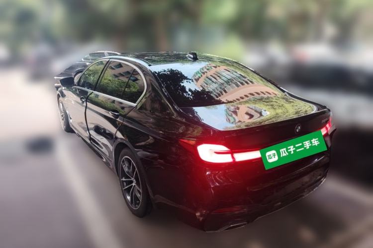Used BMW 5 Series 2022 Restyled 525Li M Sport Package Rear Left 45 Deg