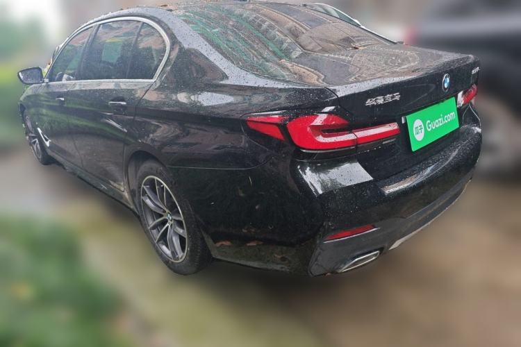 Used BMW 5 Series 2022 Second Facelift 525Li M Sport Package Rear Left 45 Deg