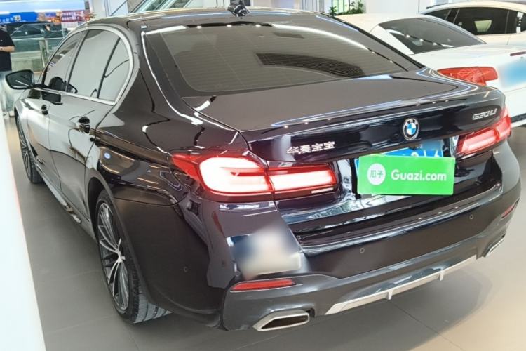 Used BMW 5 Series 2022 Restyled 530Li Leading Edition M Sport Package Rear Left 45 Deg