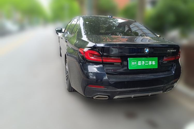 Used BMW 5 Series 2022 Restyled 530Li Leading Edition M Sport Package Rear Left 45 Deg