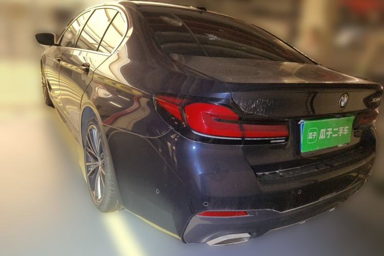 Used BMW 5 Series 2022 Restyled 530Li Leading Edition M Sport Package Rear Left 45 Deg