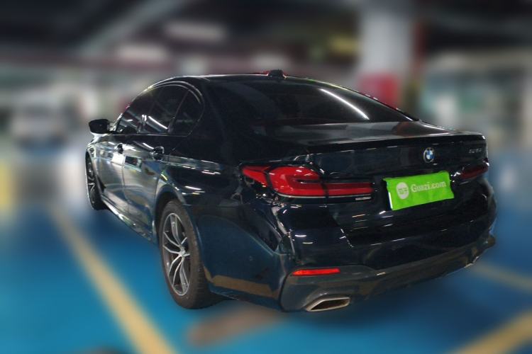 Used BMW 5 Series 2022 525i M Sport Package Rear Left 45 Deg