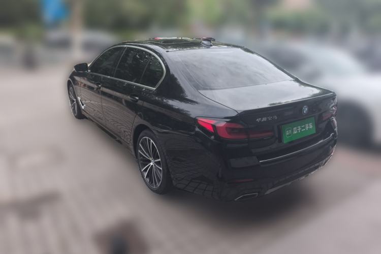 Used BMW 5 Series 2022 530Li Leading Model M Sport Package Rear Left 45 Deg