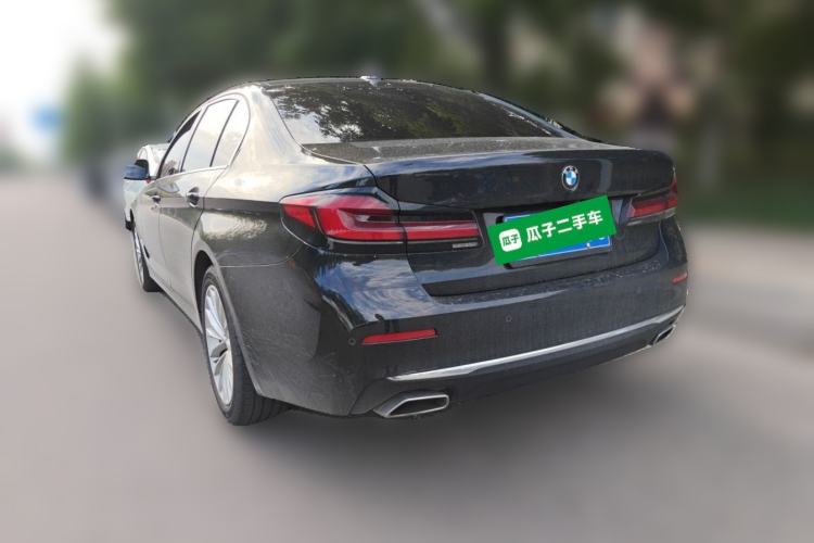 Used BMW 5 Series 2022 Restyled 525Li Luxury Package Rear Left 45 Deg