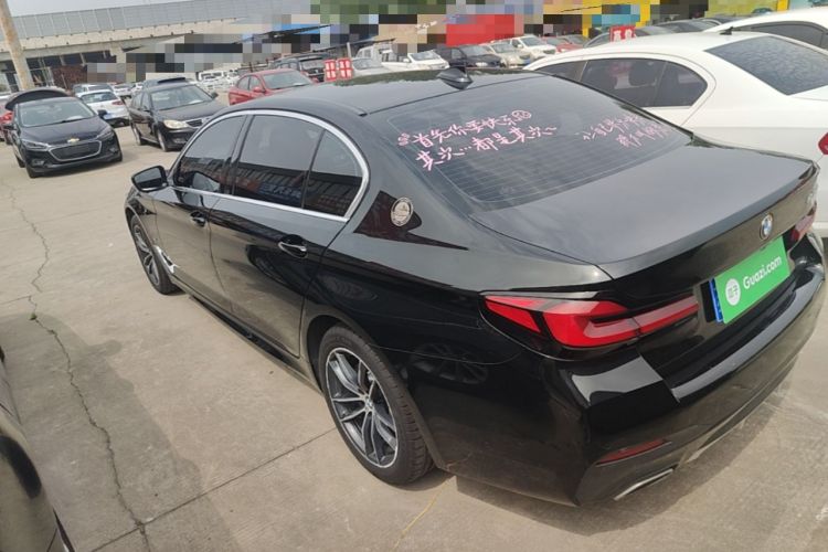 Used BMW 5 Series 2022 Restyled 525Li M Sport Package Rear Left 45 Deg