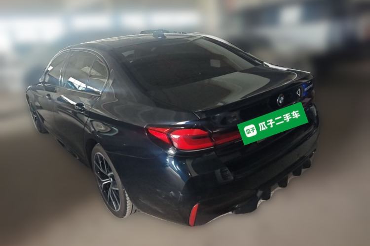 Used BMW 5 Series 2022 Second Facelift 530Li Luxury Version M Sport Package Rear Left 45 Deg