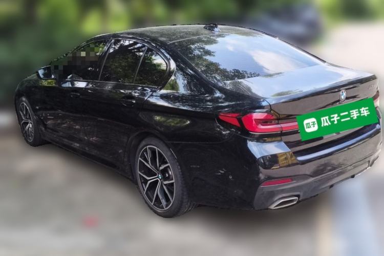Used BMW 5 Series 2022 Second Facelift 530i M Sport Package Rear Left 45 Deg
