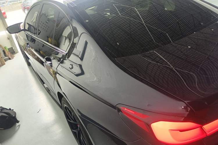 Used BMW 5 Series 2022 Restyled 540i Luxury Edition M Sport Package Rear Left 45 Deg