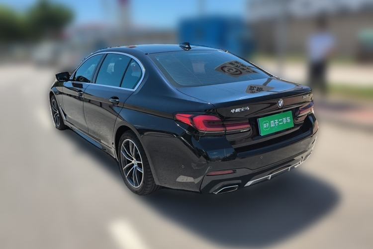 Used BMW 5 Series 2022 525Li M Sport Package Rear Left 45 Deg